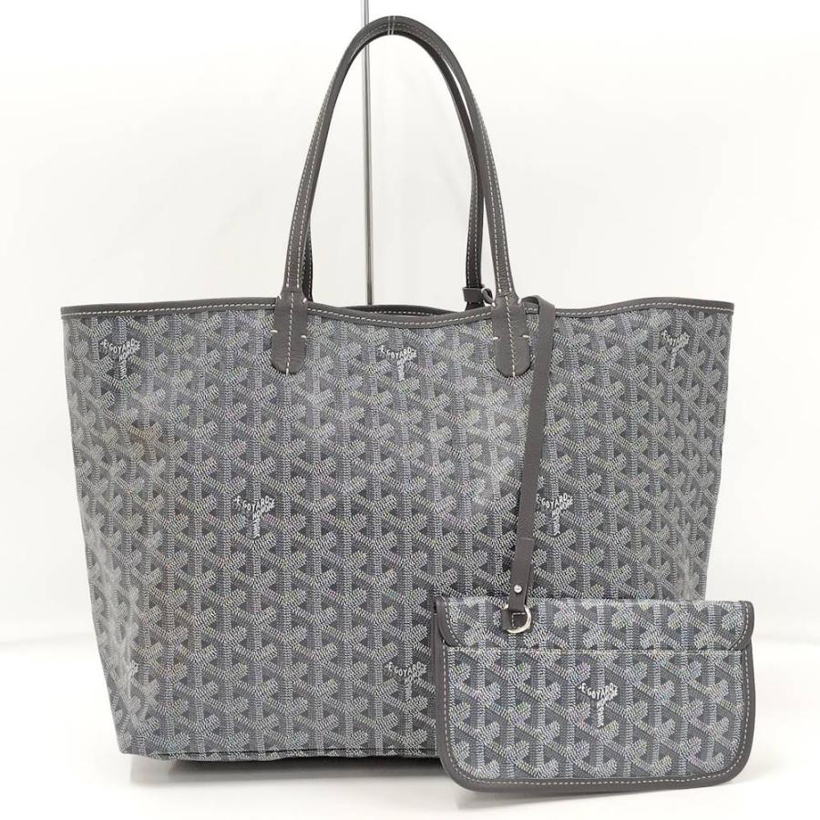 GOYARD（ゴヤール） サンルイPM トートバッグ PVC グレー : JJ