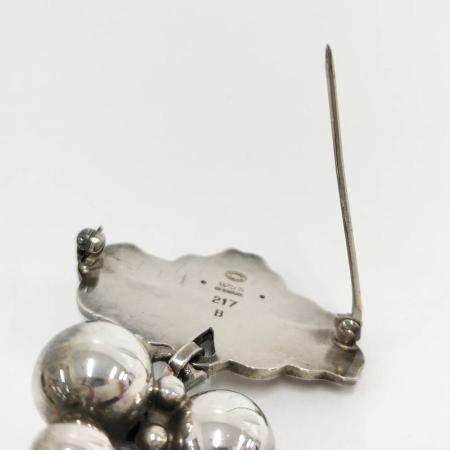  　ジョージジェンセン　337　ブローチ　SV925 Georg Jensen ブローチ ムーンライト グレープ SV925 シルバー : JJ