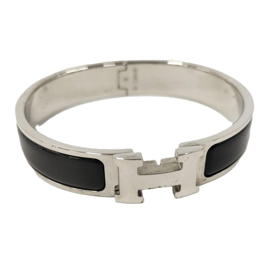 HERMES（エルメス） クリッククラックH エナメルブレスレット メッキ