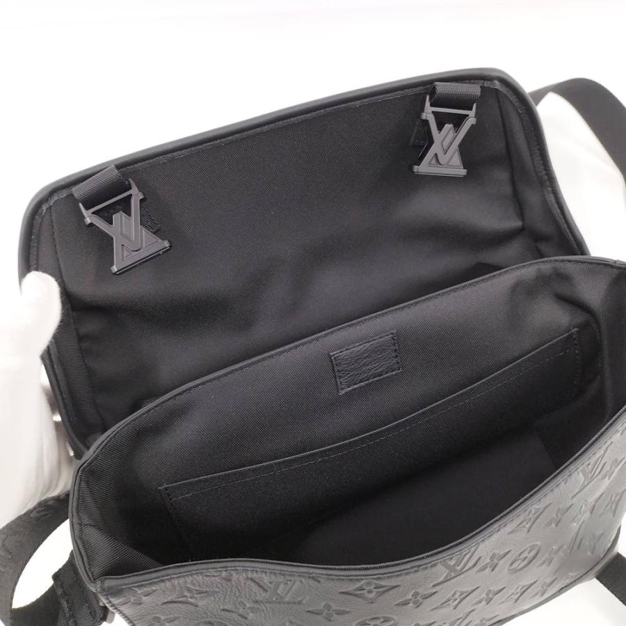Louis Vuitton ブラック メッセンジャーバッグ LOUIS VUITTON（ルイ・ヴィトン） メッセンジャー・ヴォワヤージュPM