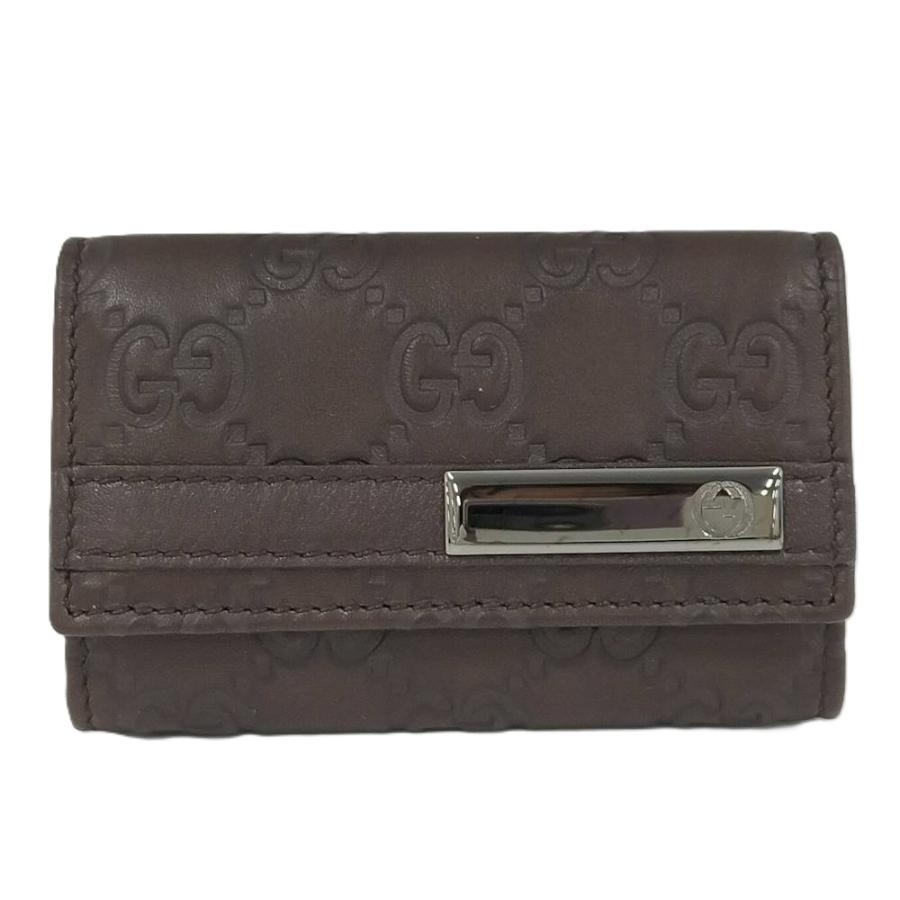GUCCI（グッチ） GUCCI 6連キーケース レザー ブラウン 237509 : JJ