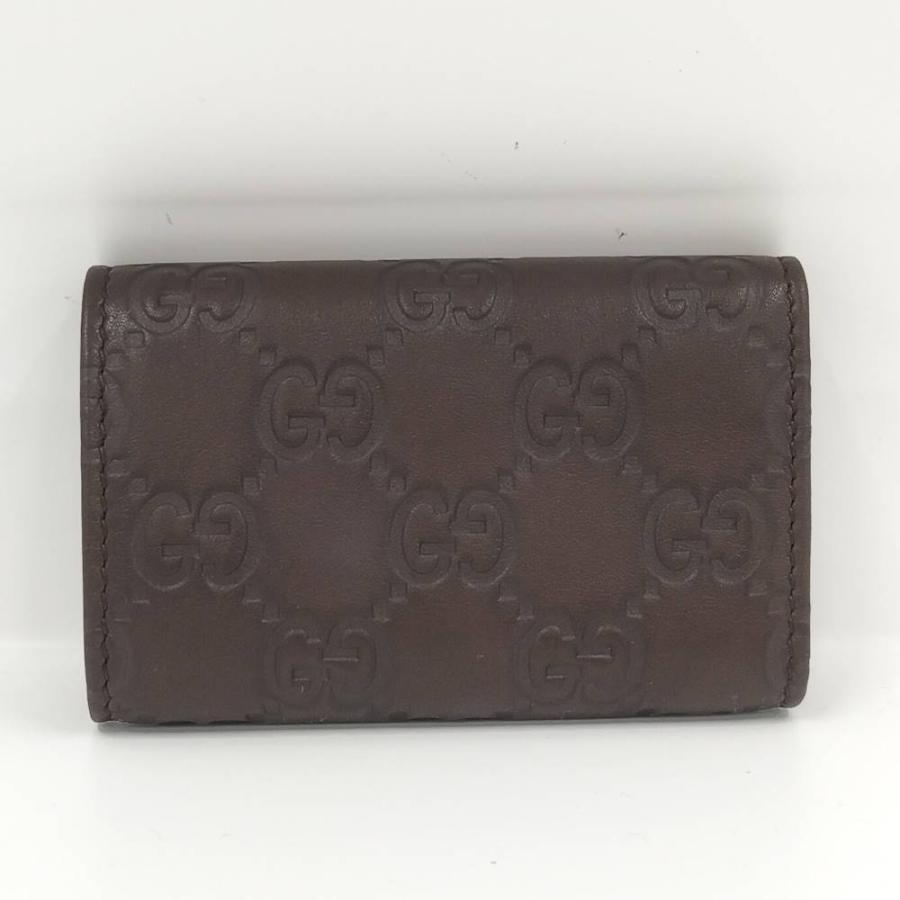 GUCCI（グッチ） GUCCI 6連キーケース レザー ブラウン 237509 : JJ
