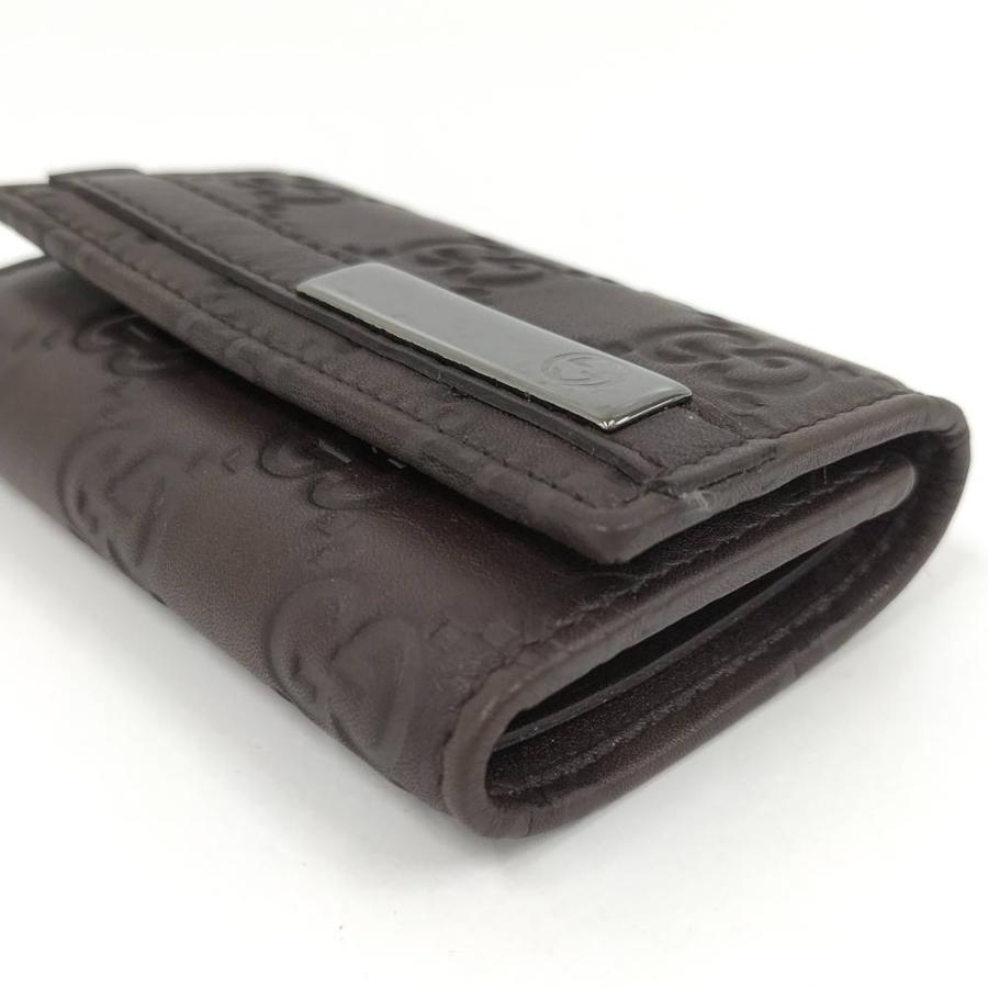 GUCCI（グッチ） GUCCI 6連キーケース レザー ブラウン 237509 : JJ