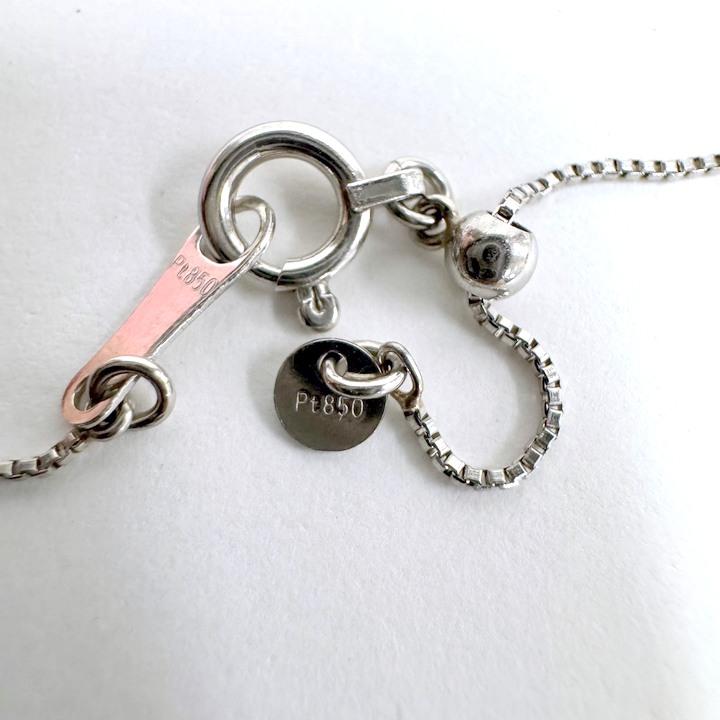 Jewelry Pt900・Pt850 ダイヤモンド デザイン ネックレス プラチナ D