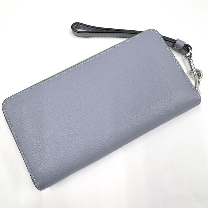 COACH コーチ ロングジップアラウンドウォレット 長財布 ブルーベル 