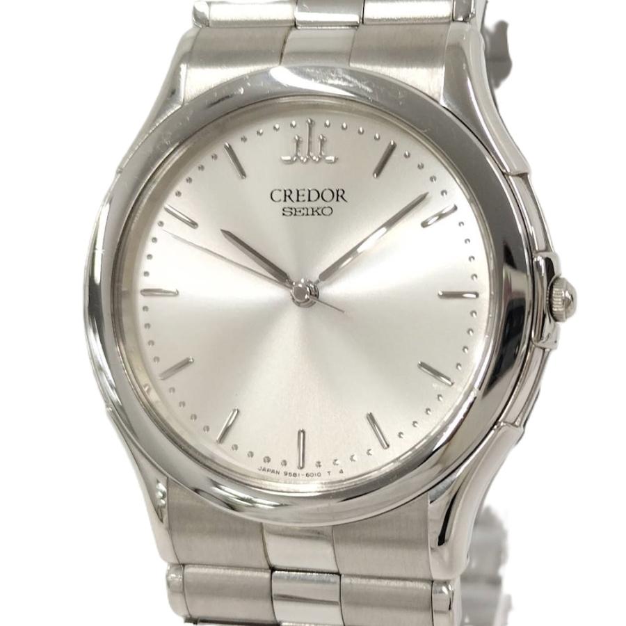 SEIKO（セイコー） 腕時計 クレドール SS クオーツ シルバー文字盤