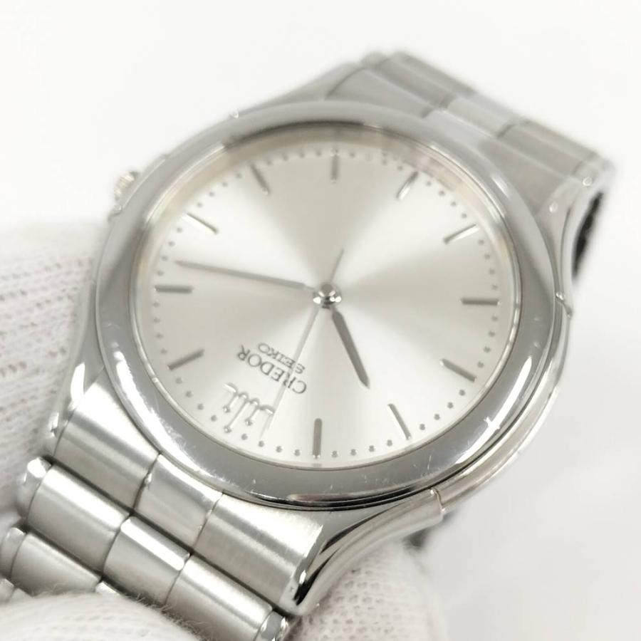 SEIKO（セイコー） 腕時計 クレドール SS クオーツ シルバー文字盤