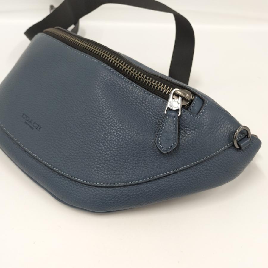 COACH ボディバッグ レザー ブルー CP028 COACH（コーチ） ボディバッグ レザー ブルー CP028 : JJコレクション