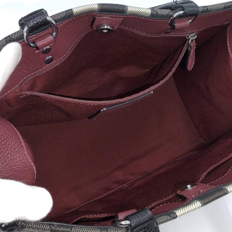 COACH（コーチ） COACH 2WAYショルダーバッグ シグネチャー キャンバス