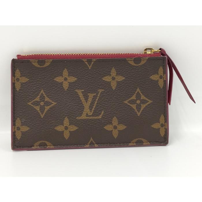 LOUIS VUITTON ポルトカルト ジップ コインケース モノグラム ブラウン  