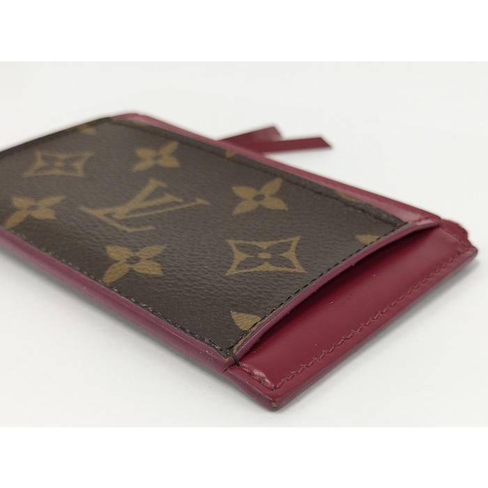 LOUIS VUITTON ポルトカルト ジップ コインケース モノグラム ブラウン  