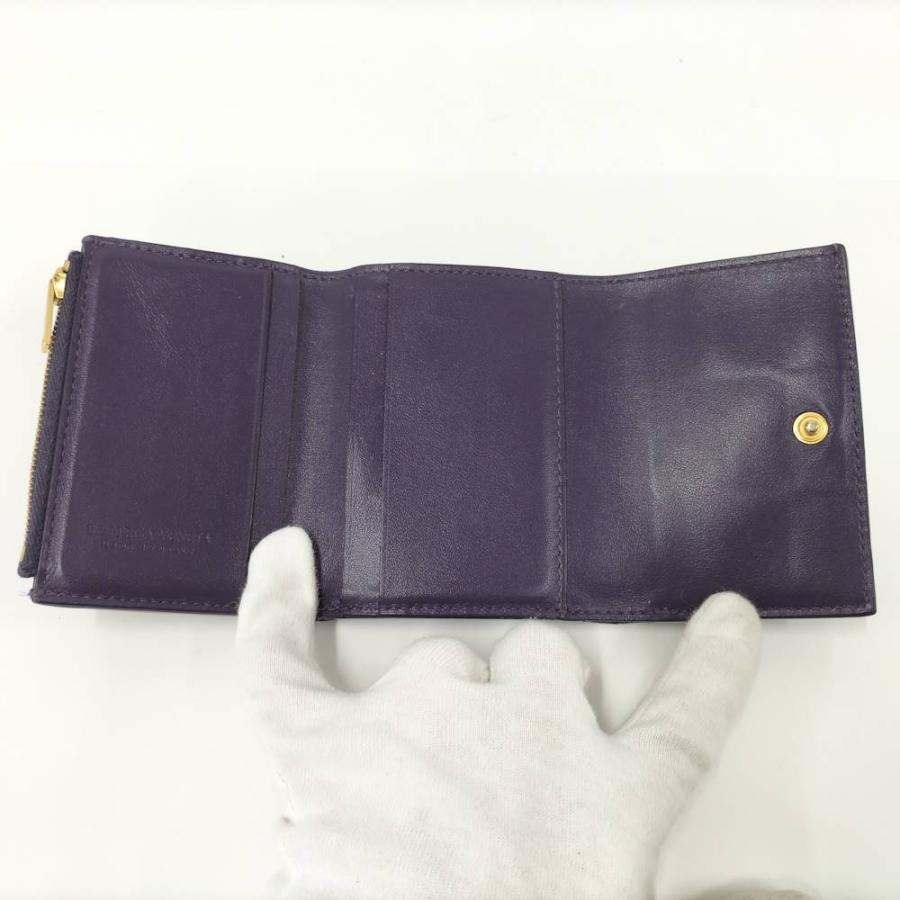 BOTTEGA VENETA（ボッテガ・ヴェネタ） 三つ折り財布 イントレチャート