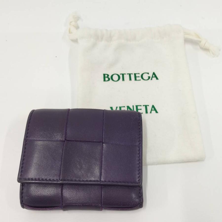 BOTTEGA VENETA（ボッテガ・ヴェネタ） 三つ折り財布 イントレチャート