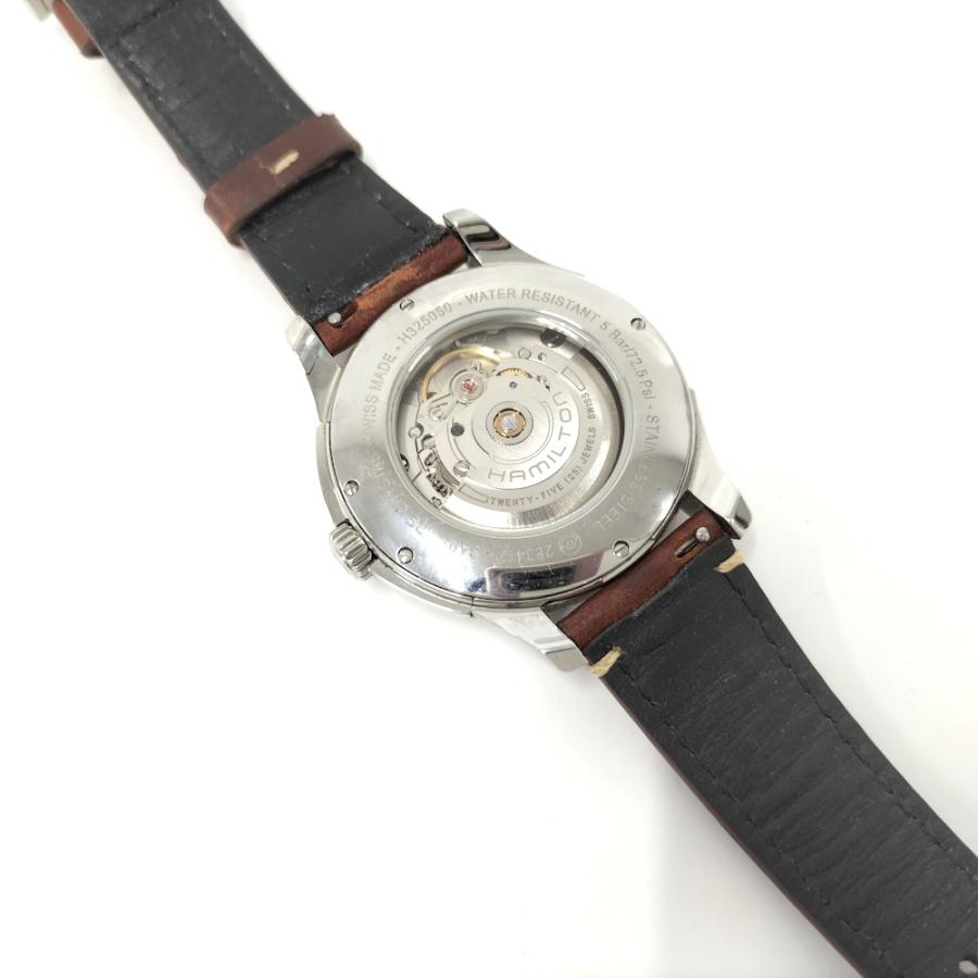 HAMILTON（ハミルトン） 腕時計 自動巻き SS×レザーベルト H325050