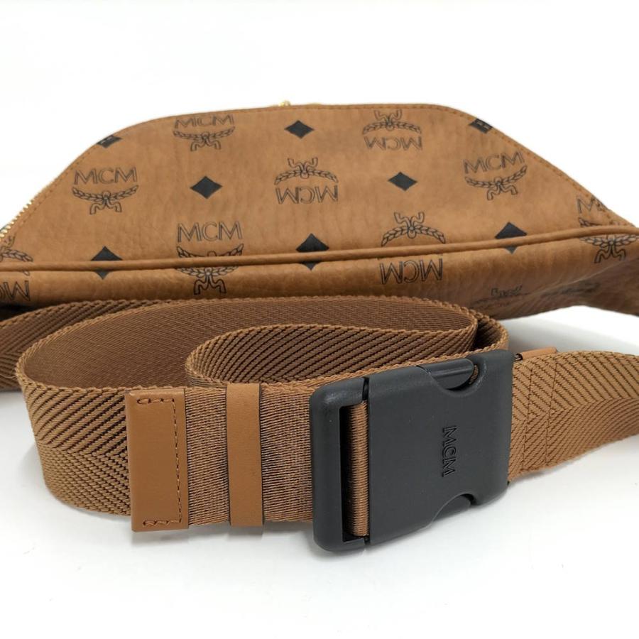 MCM（エムシーエム） ボディバッグ ウエストバッグ ヴィセトス レザー