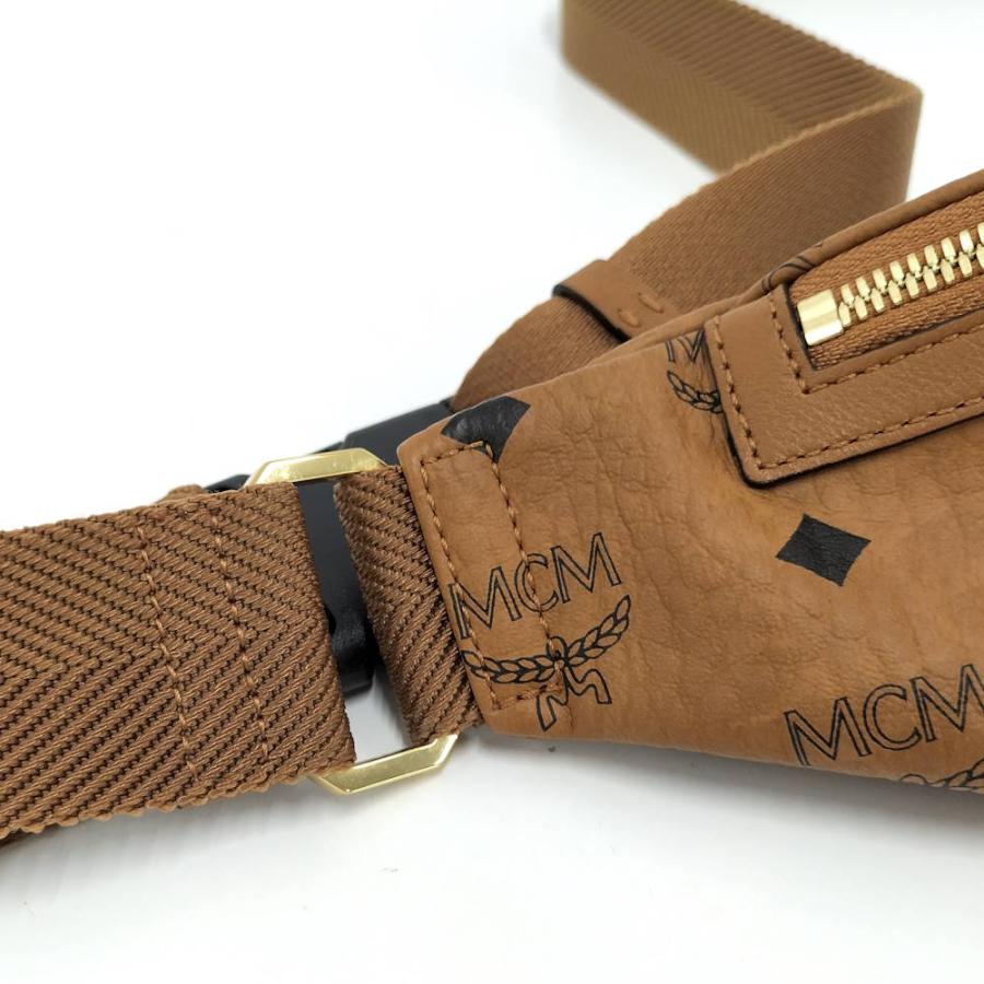 MCM（エムシーエム） ボディバッグ ウエストバッグ ヴィセトス レザー