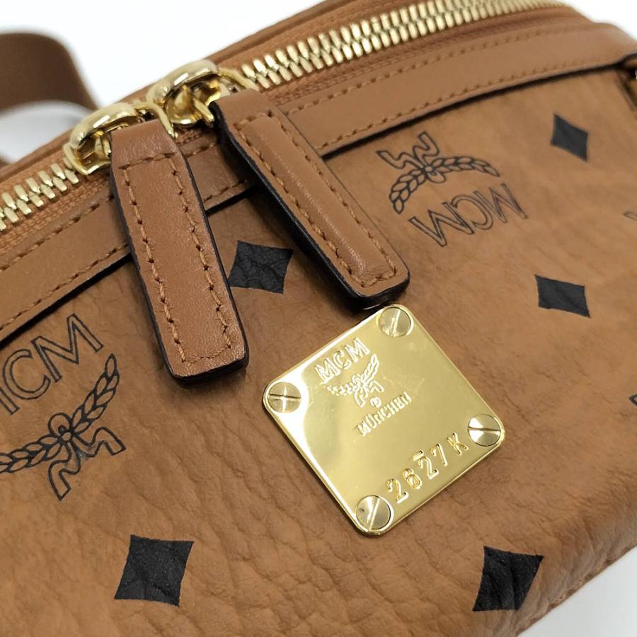 MCM（エムシーエム） ボディバッグ ウエストバッグ ヴィセトス レザー