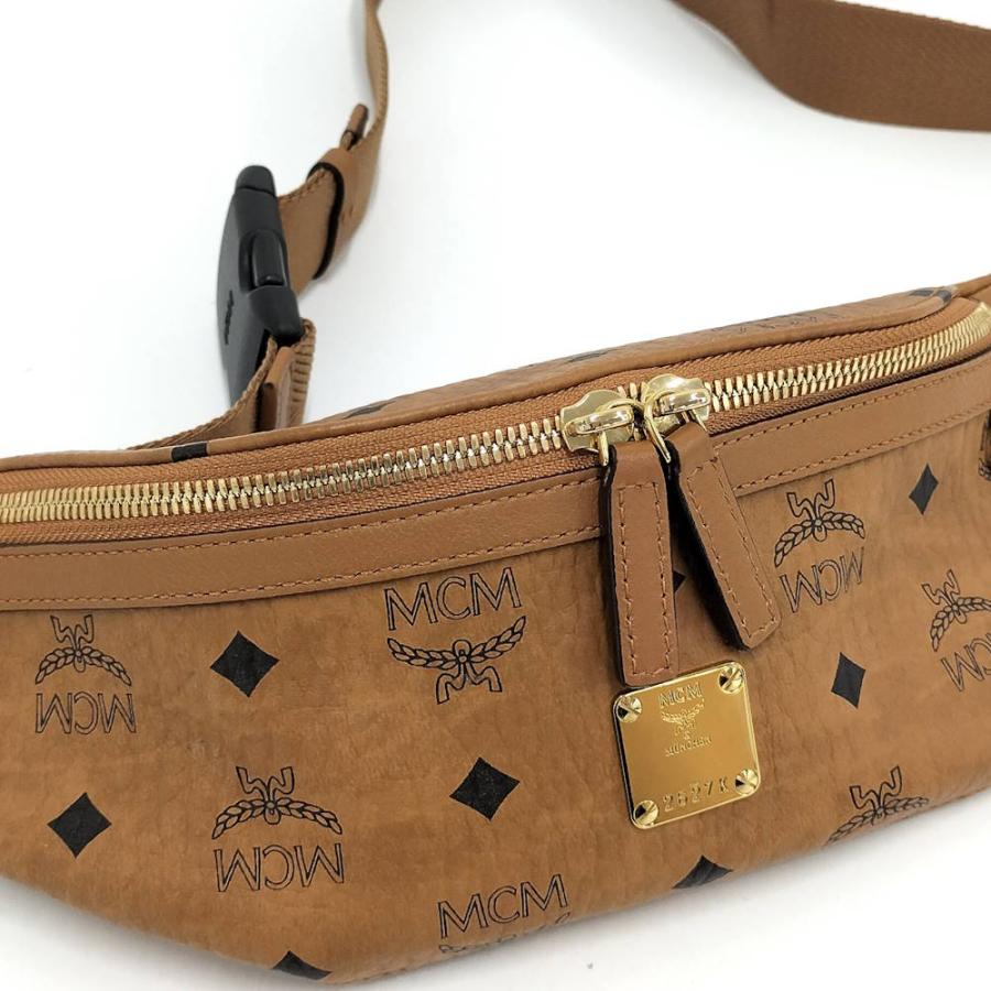 MCM（エムシーエム） ボディバッグ ウエストバッグ ヴィセトス レザー