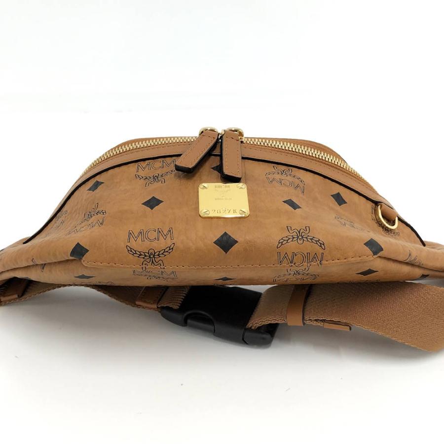 MCM（エムシーエム） ボディバッグ ウエストバッグ ヴィセトス レザー