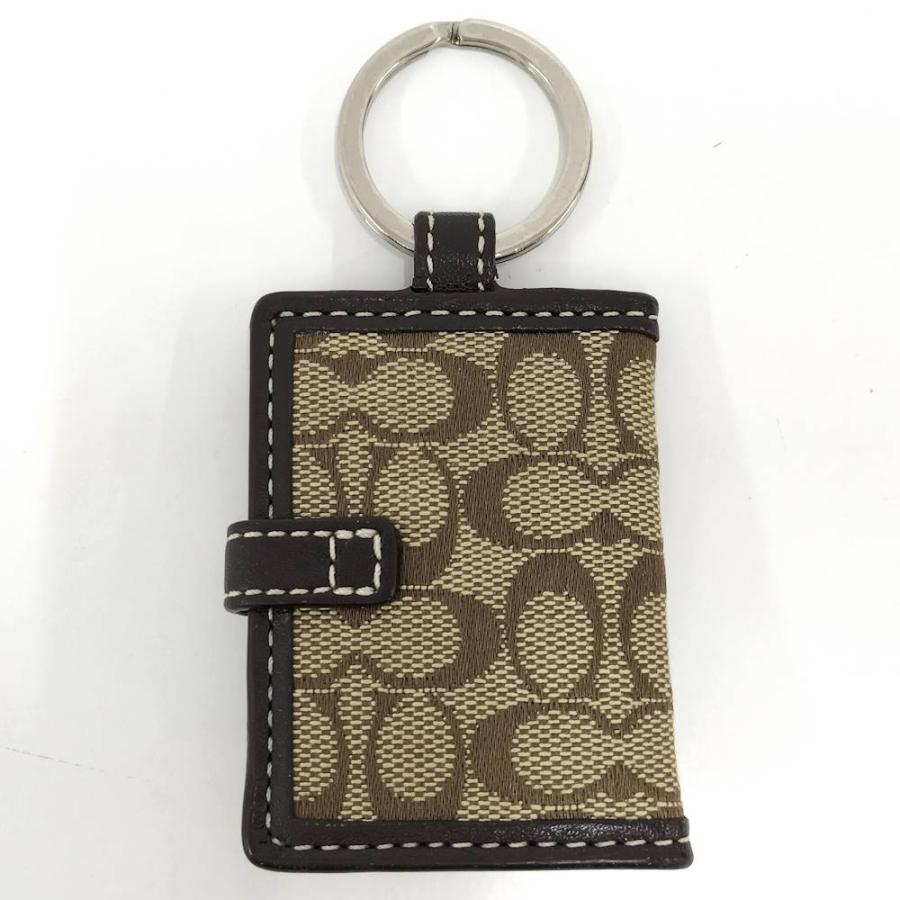 COACH（コーチ） フォトフレーム付き キーホルダー シグネチャー