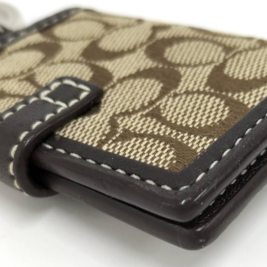 COACH（コーチ） フォトフレーム付き キーホルダー シグネチャー
