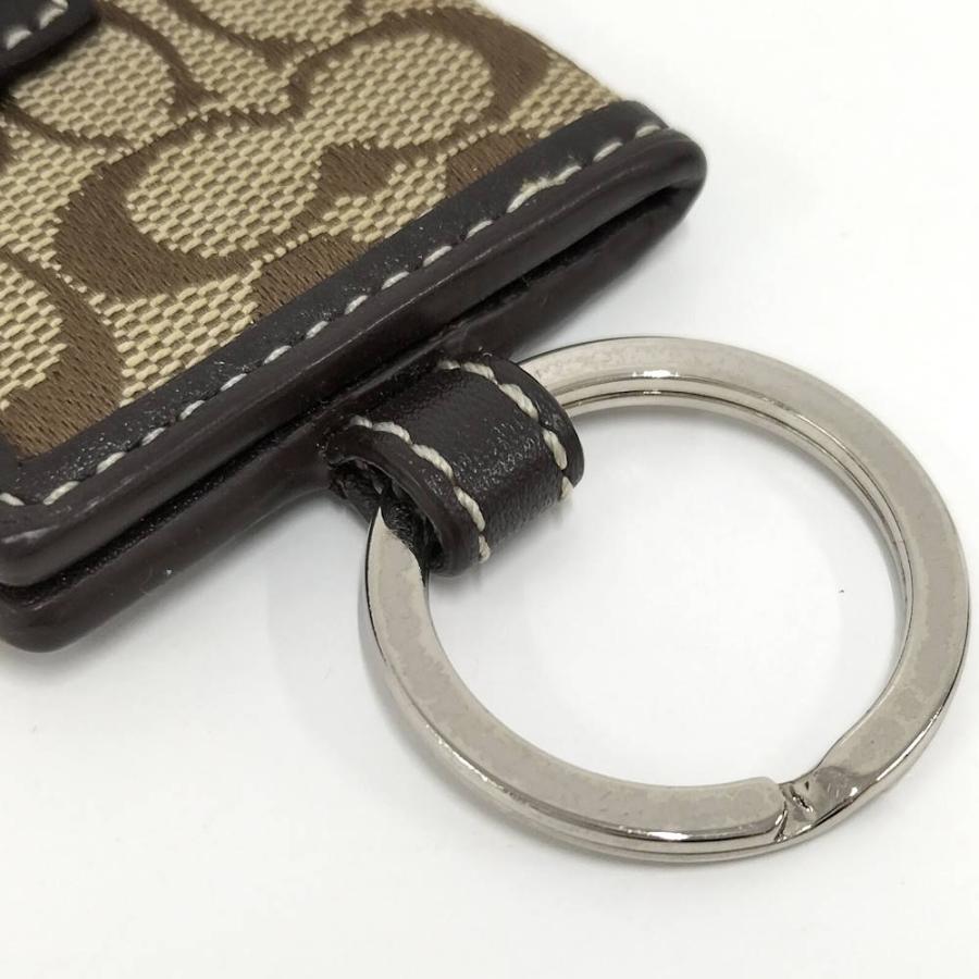COACH（コーチ） フォトフレーム付き キーホルダー シグネチャー