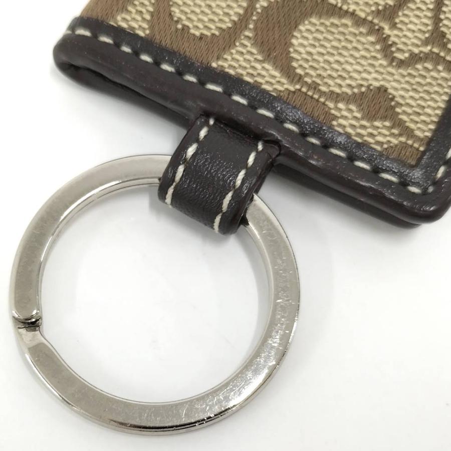 COACH（コーチ） フォトフレーム付き キーホルダー シグネチャー