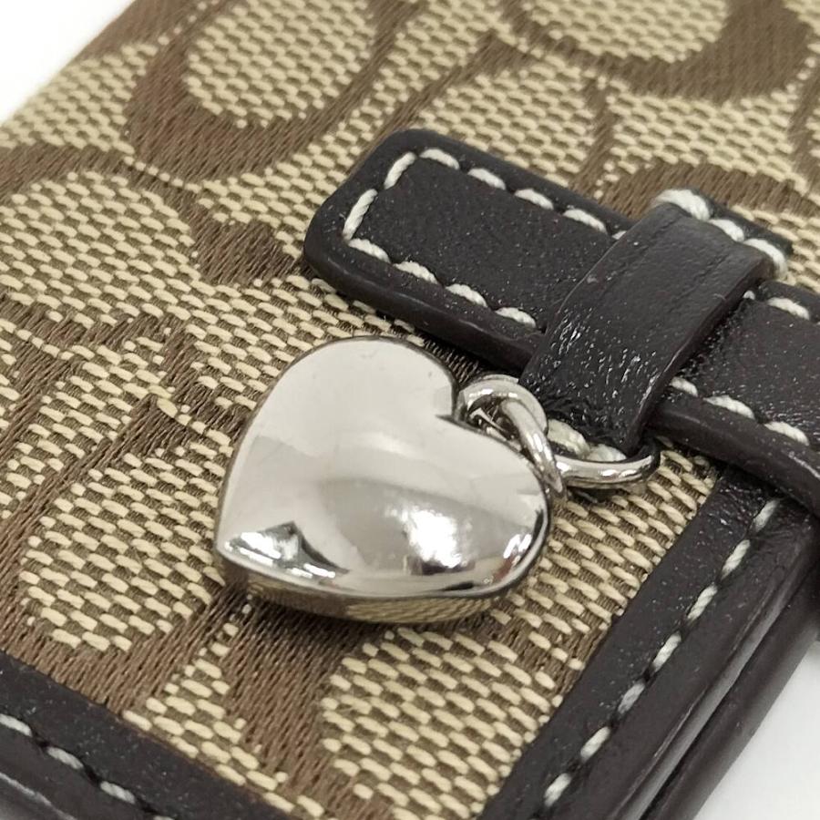 COACH（コーチ） フォトフレーム付き キーホルダー シグネチャー