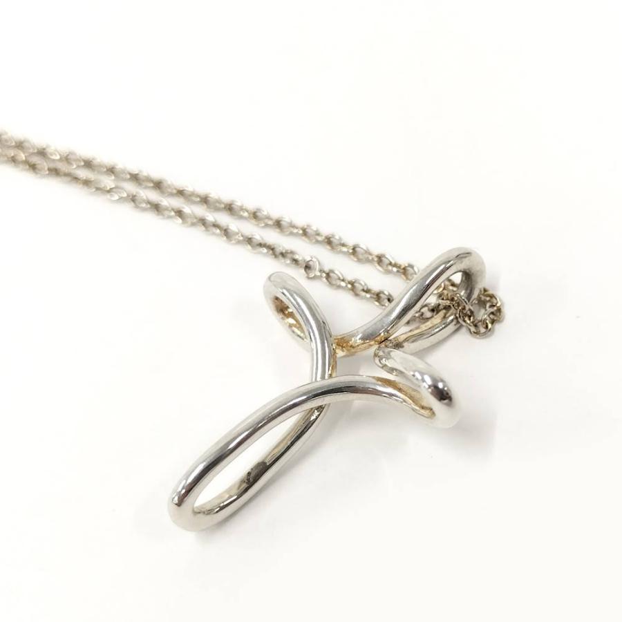 TIFFANY&Co.（ティファニー） オープンクロス ネックレス シルバー925