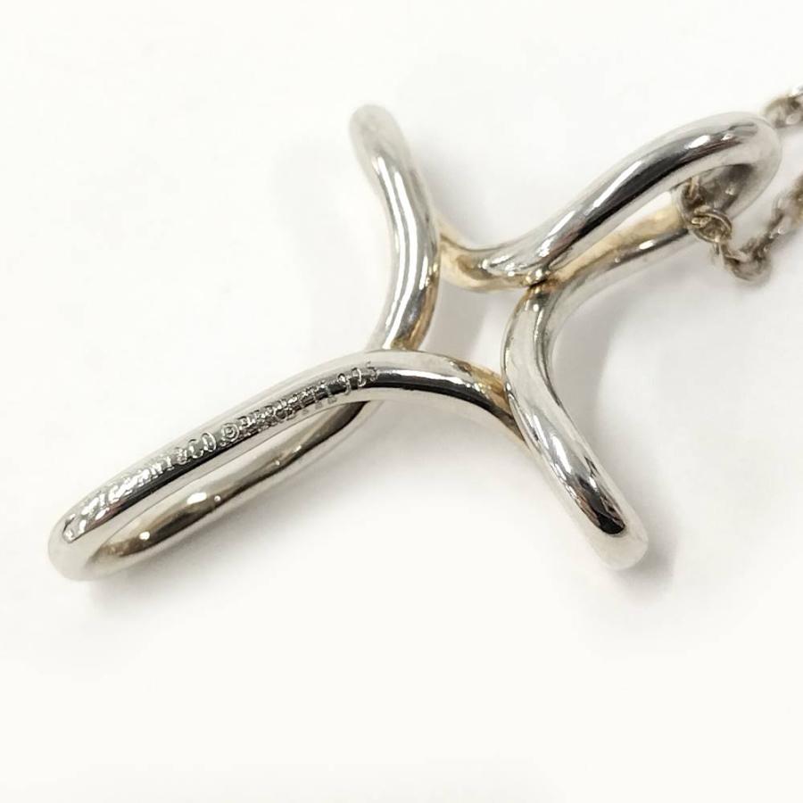 TIFFANY&Co.（ティファニー） オープンクロス ネックレス シルバー925