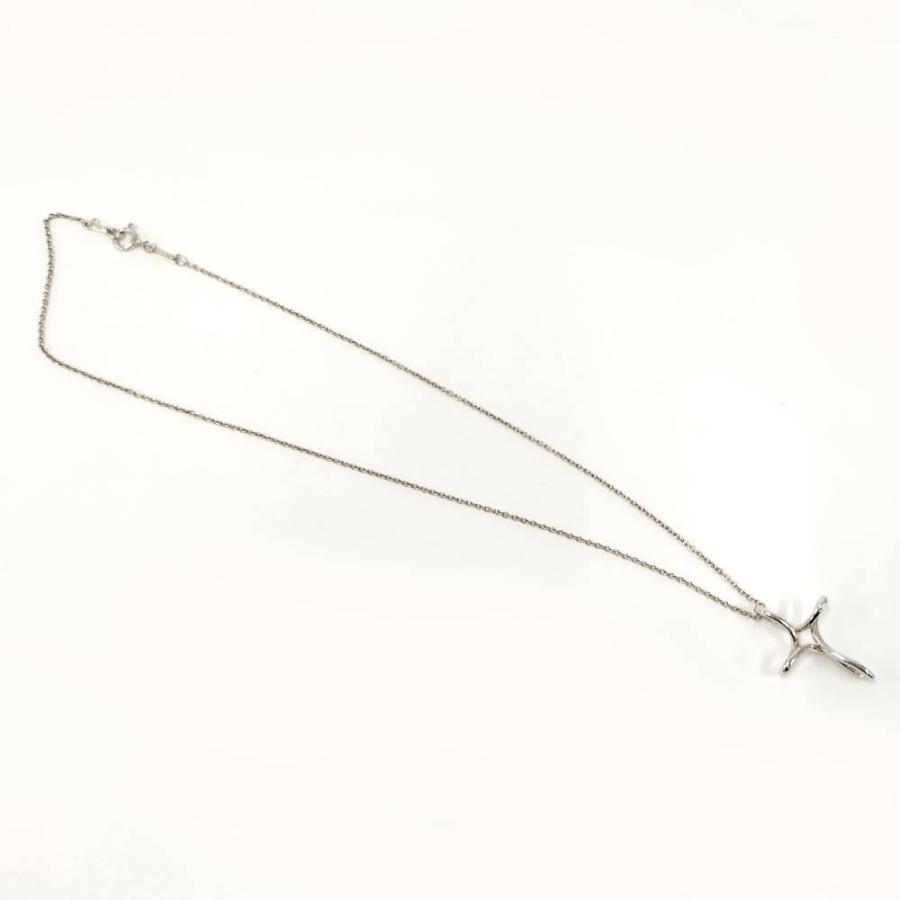 TIFFANY&Co.（ティファニー） オープンクロス ネックレス シルバー925