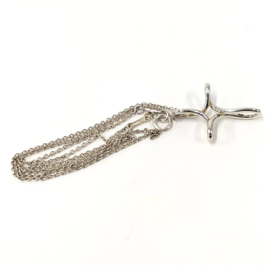 TIFFANY&Co.（ティファニー） オープンクロス ネックレス シルバー925