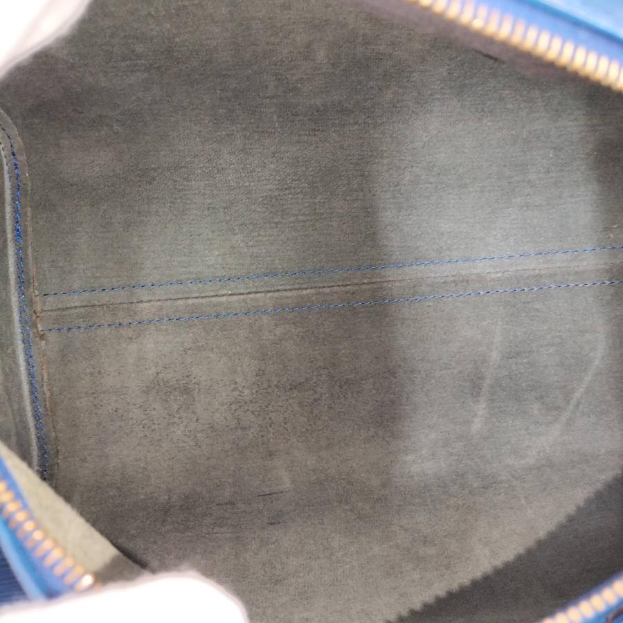 LOUIS VUITTON スピーディ30 ハンドバッグ エピ レザー トレドブルー 