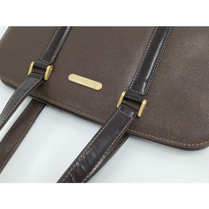 Burberrys ビジネスバッグ ブリーフケース トートバッグ レザー ブラウン_5