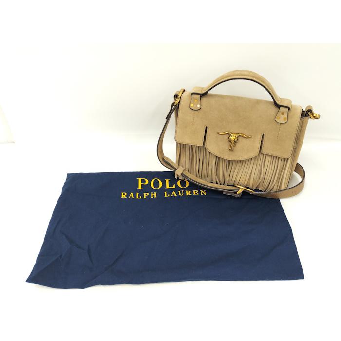 POLO RALPH LAUREN ショルダーバッグ レノックス スエード 【公式通販】