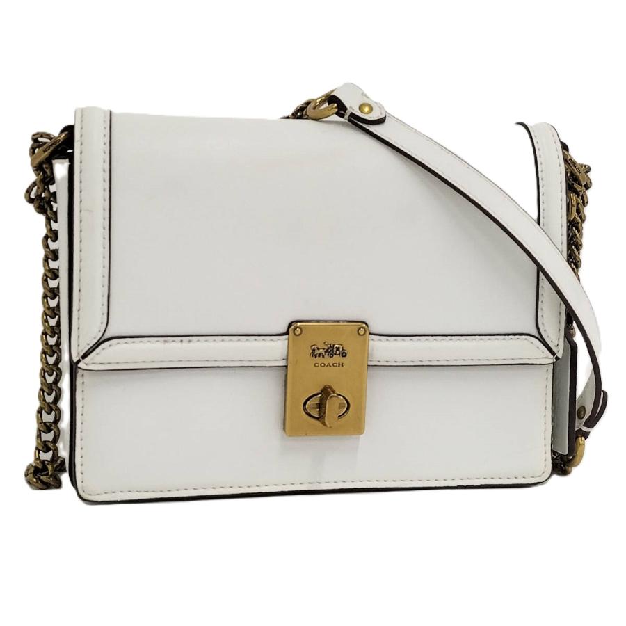 COACH（コーチ） ショルダーバッグ レザー ホワイト 88342 : JJ
