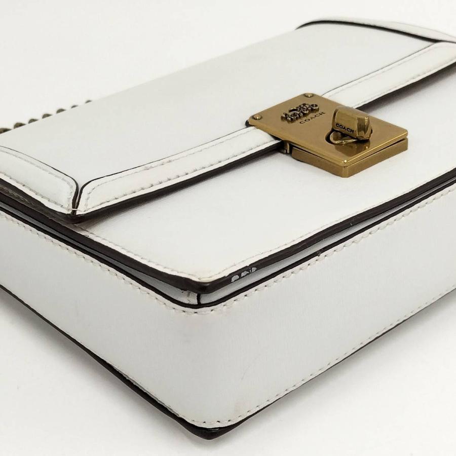 COACH（コーチ） ショルダーバッグ レザー ホワイト 88342 : JJ