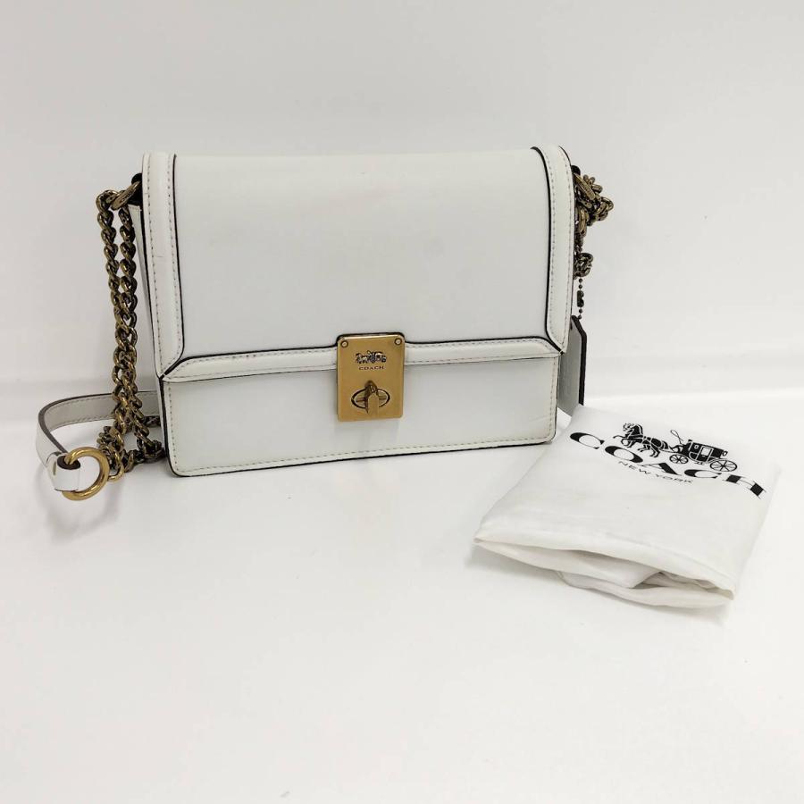 COACH（コーチ） ショルダーバッグ レザー ホワイト 88342 : JJ