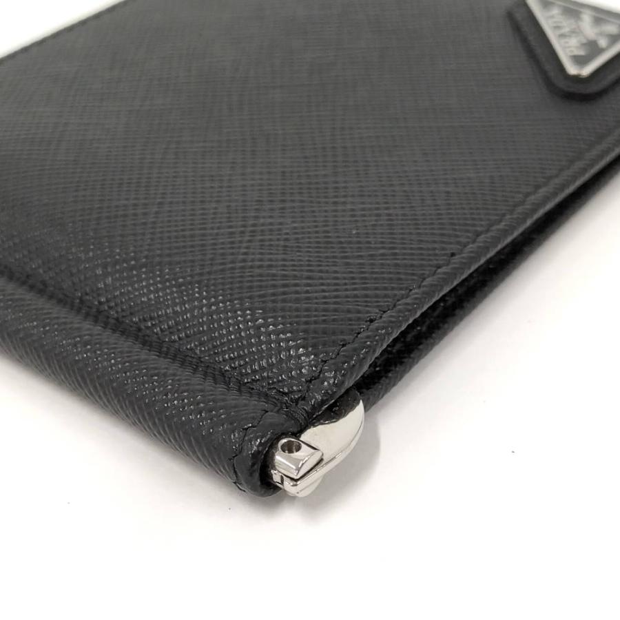 PRADA（プラダ） 二つ折り財布 マネークリップ 札入れ サフィアーノ