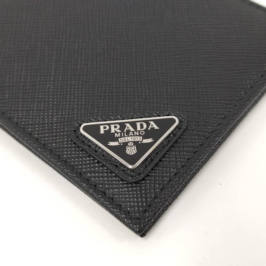 PRADA（プラダ） 二つ折り財布 マネークリップ 札入れ サフィアーノ