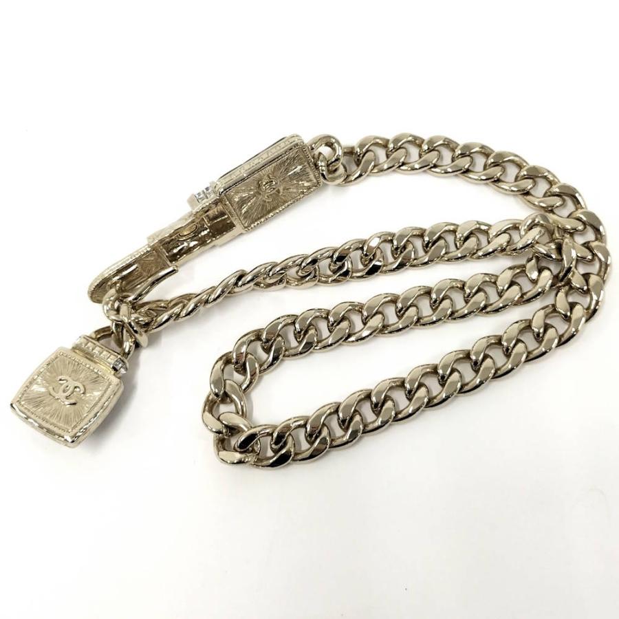 CHANEL ネックレス リップスティック ココマーク ラインストーン A22Cの画像
