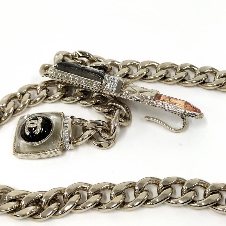 CHANEL ネックレス リップスティック ココマーク ラインストーン A22Cの画像