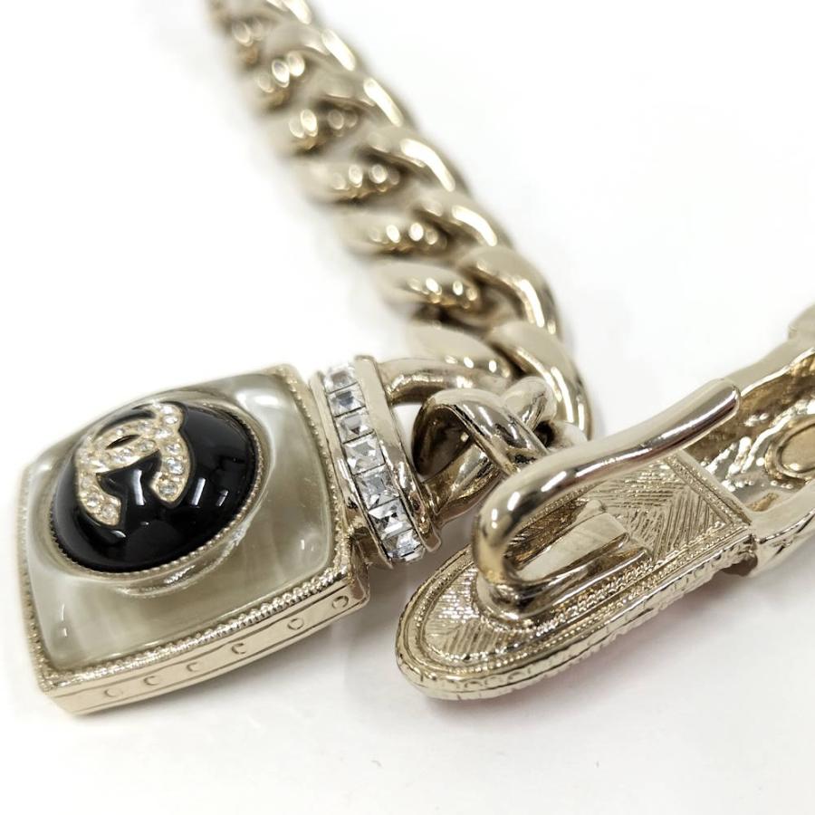 CHANEL ネックレス リップスティック ココマーク ラインストーン A22Cの画像