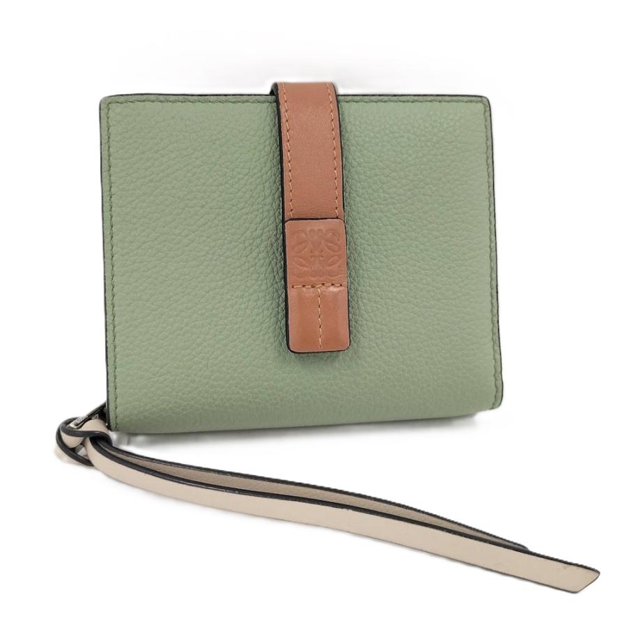 LOEWE（ロエベ） コンパクトジップウォレット 二つ折り財布 レザー