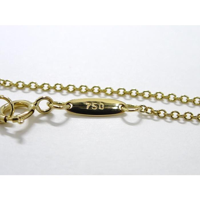 TIFFANY&Co. Tiffany＆Co. チェーン ネックレス 750YG K18YG イエロー  