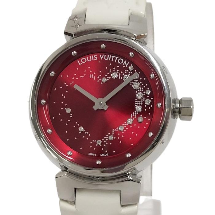 LOUIS VUITTON レディース 腕時計 タンブール アトラクション SS  