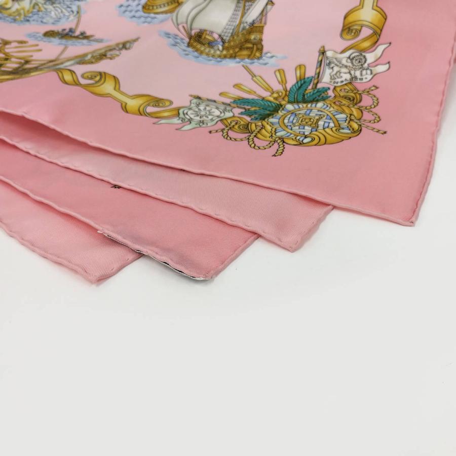HERMES（エルメス） カレ90 大判スカーフ VOILES DE LUMIERE 光の帆船
