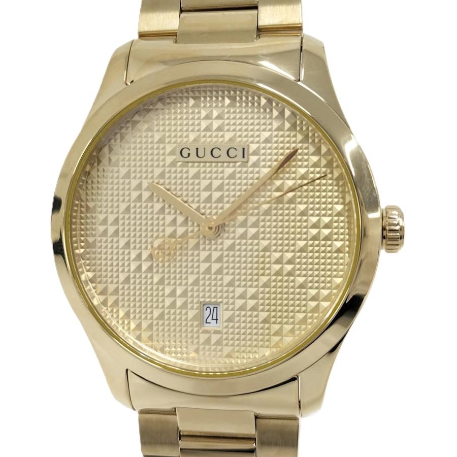 GUCCI（グッチ） GUCCI Gタイムレス メンズ 腕時計 SS GP クオーツ