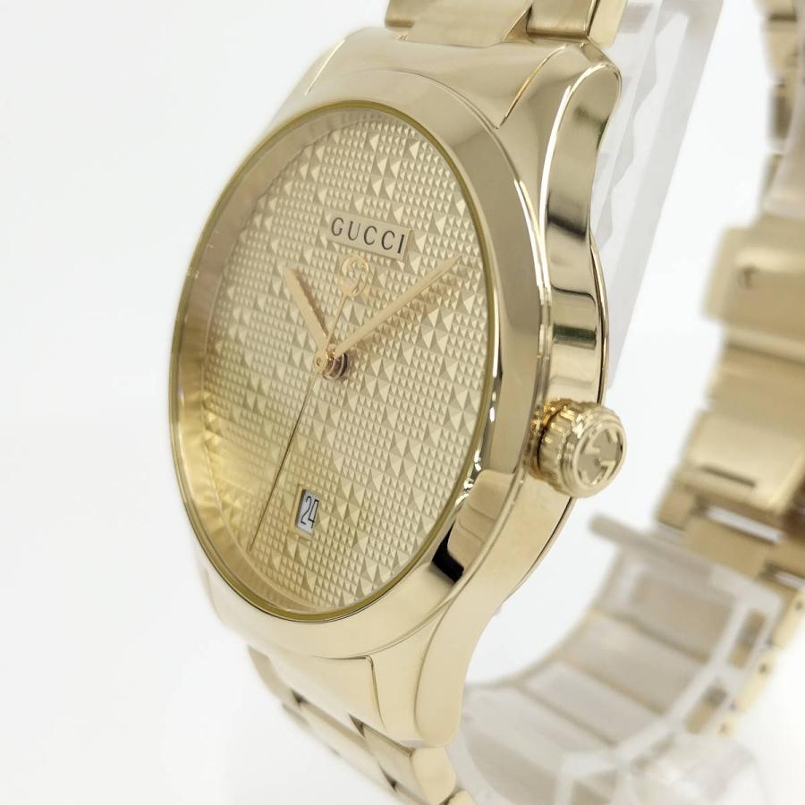 GUCCI ゴールド アナログ時計 GUCCI（グッチ） GUCCI Gタイムレス メンズ 腕時計 SS GP クオーツ