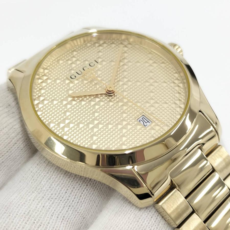 GUCCI（グッチ） GUCCI Gタイムレス メンズ 腕時計 SS GP クオーツ